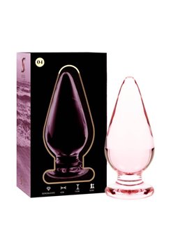Nebula Series By Ibiza - Modello 4 Plug Anale Vetro Borosilicato 11 X 5 CM Rosa