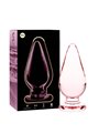 Nebula Series By Ibiza - Modello 4 Plug Anale Vetro Borosilicato 11 X 5 CM Rosa