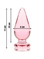 Nebula Series By Ibiza - Modello 4 Plug Anale Vetro Borosilicato 11 X 5 CM Rosa