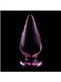 Nebula Series By Ibiza - Modello 4 Plug Anale Vetro Borosilicato 11 X 5 CM Rosa