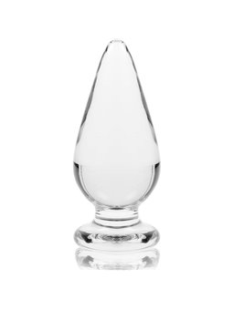 Nebula Series By Ibiza - Modello 4 Plug Anale Vetro Borosilicato 11 X 5 CM Trasparente