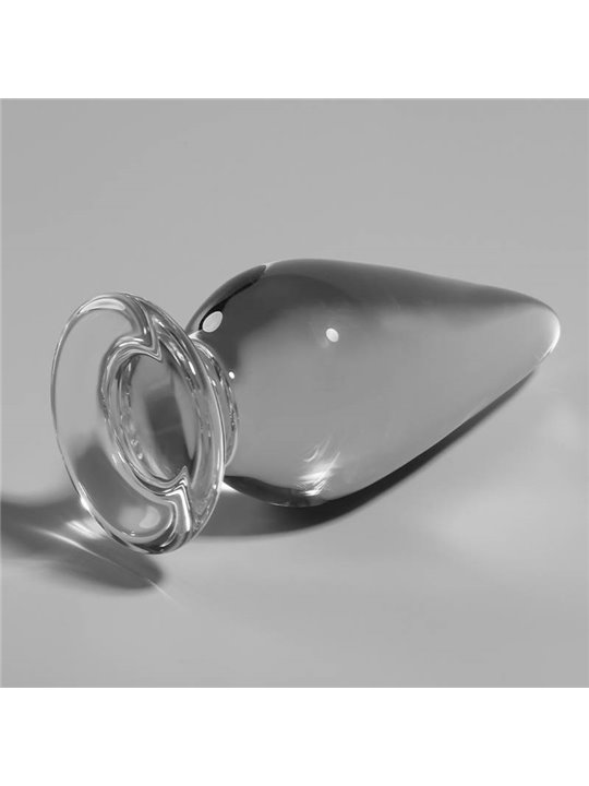 Nebula Series By Ibiza - Modello 4 Plug Anale Vetro Borosilicato 11 X 5 CM Trasparente