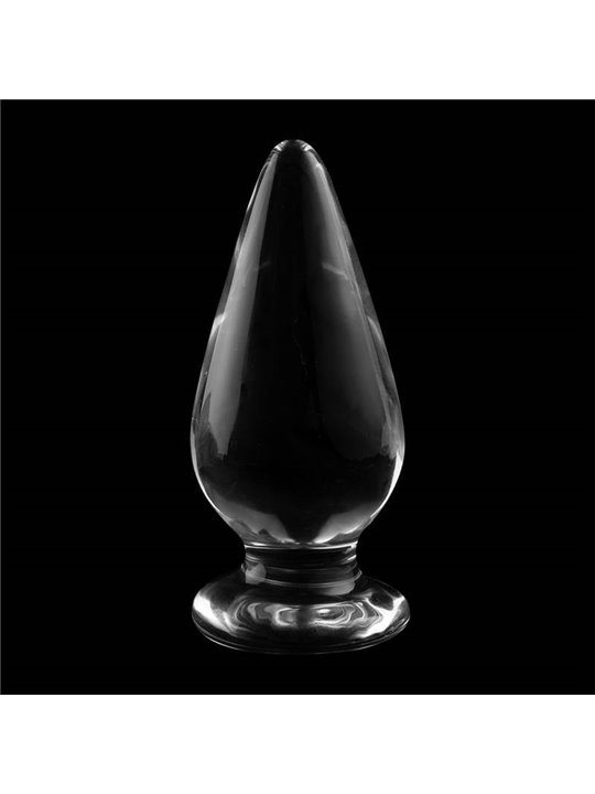 Nebula Series By Ibiza - Model 4 Anal Plug Borosilicate Glass 11 X 5 CM Clear