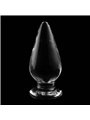 Nebula Series By Ibiza - Modello 4 Plug Anale Vetro Borosilicato 11 X 5 CM Trasparente