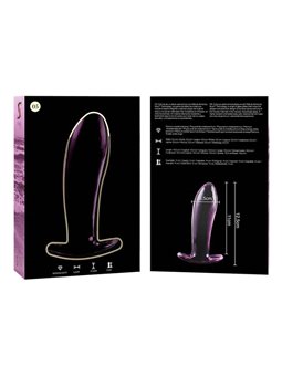 Nebula Series By Ibiza - Modello 5 Plug Anale Vetro Borosilicato 12,5 X 3,5 CM Rosa