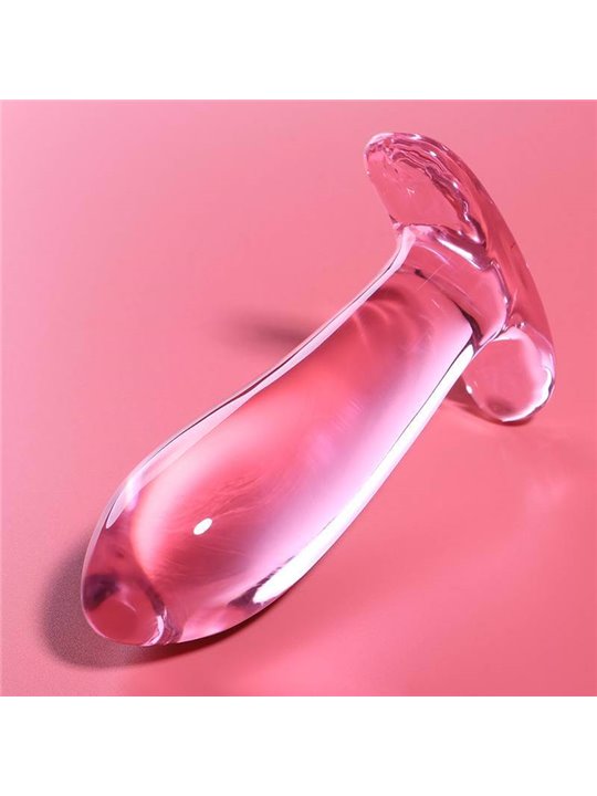 Nebula Series By Ibiza - Modello 5 Plug Anale Vetro Borosilicato 12,5 X 3,5 CM Rosa