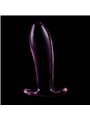 Nebula Series By Ibiza - Modello 5 Plug Anale Vetro Borosilicato 12,5 X 3,5 CM Rosa