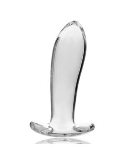 Nebula Series By Ibiza - Modello 5 Plug Anale Vetro Borosilicato 12,5 X 3,5 CM Trasparente