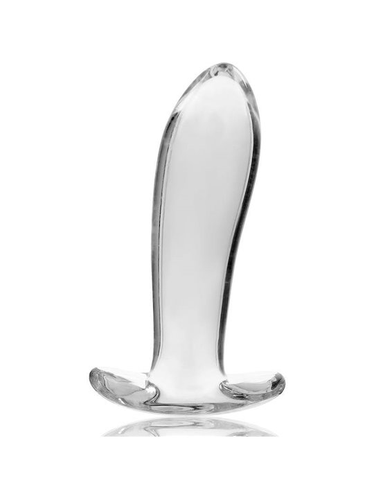 Nebula Series By Ibiza - Modello 5 Plug Anale Vetro Borosilicato 12,5 X 3,5 CM Trasparente