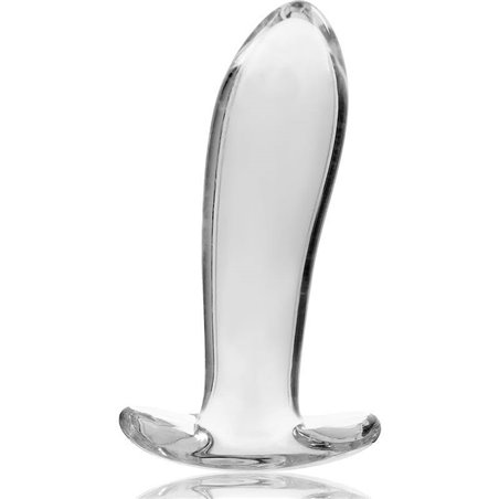 Nebula Series By Ibiza - Modello 5 Plug Anale Vetro Borosilicato 12,5 X 3,5 CM Trasparente