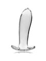 Nebula Series By Ibiza - Model 5 Anal Plug Borosilicate Glass 12.5 X 3.5 CM Clear