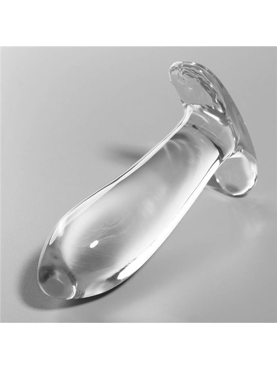 Nebula Series By Ibiza - Modello 5 Plug Anale Vetro Borosilicato 12,5 X 3,5 CM Trasparente