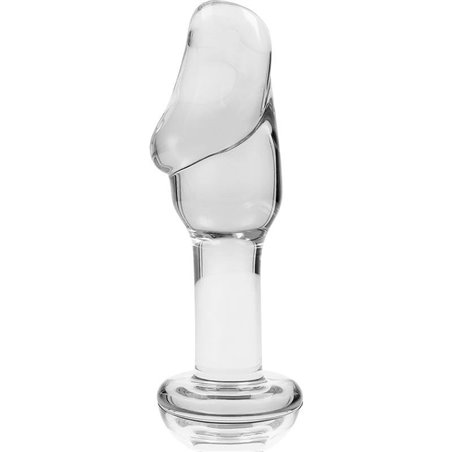 Nebula Series By Ibiza - Modello 6 Plug Anale Vetro Borosilicato 12,5 X 4 CM Trasparente