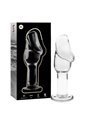 Nebula Series By Ibiza - Modello 6 Plug Anale Vetro Borosilicato 12,5 X 4 CM Trasparente
