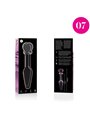 Nebula Series By Ibiza - Model 7 Anal Plug Borosilicate Glass 13.5 X 3 CM Pink