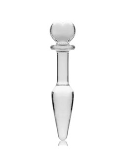 Nebula Series By Ibiza - Modello 7 Plug Anale Vetro Borosilicato 13,5 X 3 CM Trasparente