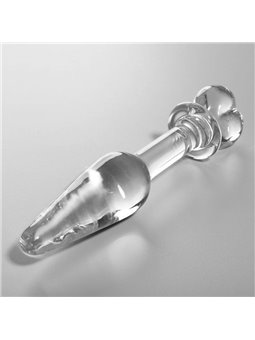 Nebula Series By Ibiza - Modello 7 Plug Anale Vetro Borosilicato 13,5 X 3 CM Trasparente