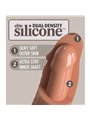 King Cock - Elite Realistic Silicone Dildo 17.8 CM Caramel