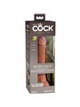 King Cock Elite - Dildo Realistico in Silicone 17,8 CM Caramello