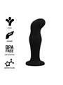 Black&Silver - Sean Plug Anal Premium Silicone Black