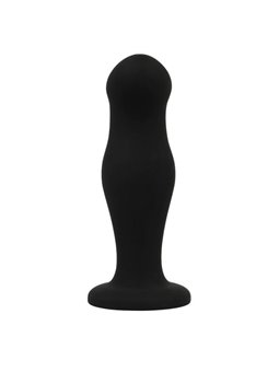 Black&Silver - Sean Plug Anal Premium Silicone Black