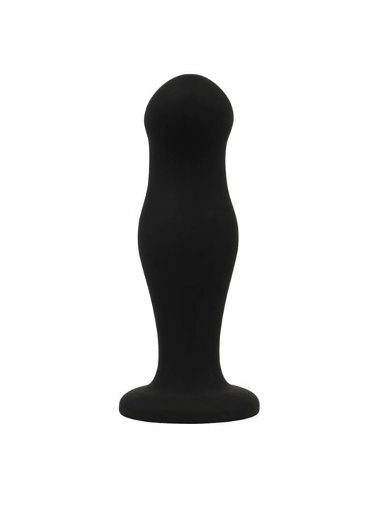 Black&Silver - Sean Plug Anal Premium Silicone Black