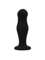 Black&Silver - Sean Plug Anal Premium Silicone Black