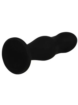 Black&Silver - Sean Plug Anal Premium Silicone Black