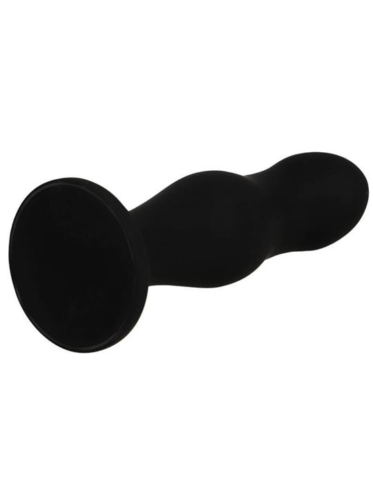 Black&Silver - Sean Plug Anal Premium Silicone Black