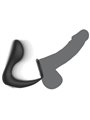 Black&Silver - Remote Control Anal Massager Rechargeable Silicone Black