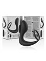 Black&Silver - Remote Control Anal Massager Rechargeable Silicone Black
