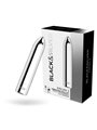Black&Silver- Kailan 2 Silver Vibrating Magnetic Bullet