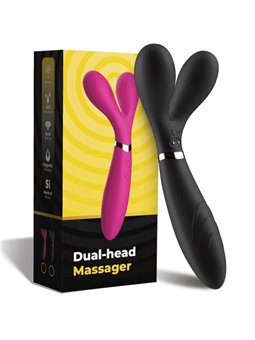 Armony - Y-Wand Massager & Vibrator Double Head Black