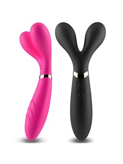 Armony - Massaggiatore Vibratore Wand con Doppia Testa Nero