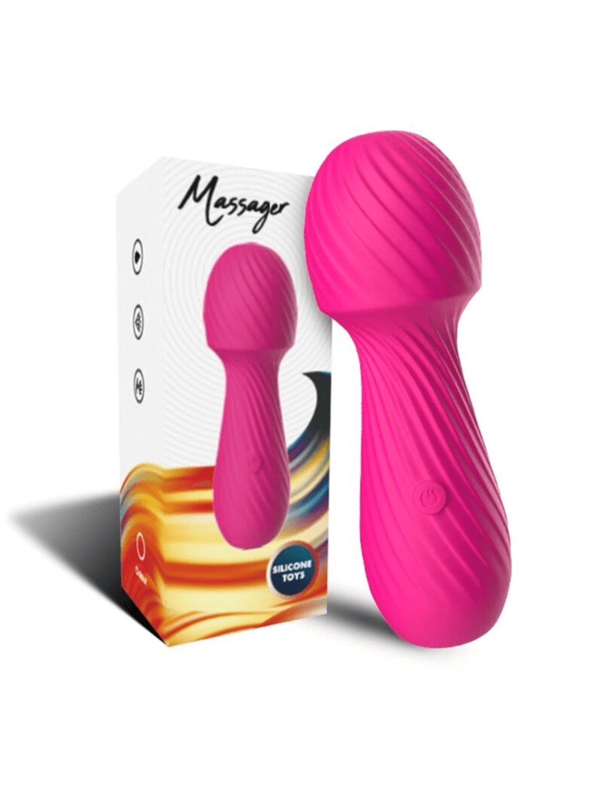 Armony Dazzle - Massaggiatore Vibratore Wand Super Flessibile Fucsia