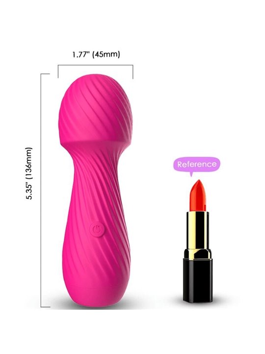 Armony Dazzle - Massaggiatore Vibratore Wand Super Flessibile Fucsia