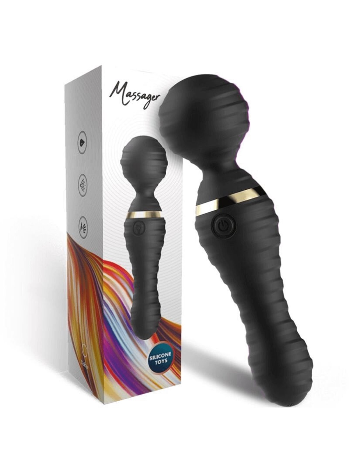 Armony Freedo - Massaggiatore Vibratore Wand Nero