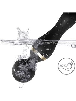 Armony Freeza - Massaggiatore Vibratore Wand Testa Super Flessibile Nero