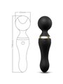 Armony Freeza - Massaggiatore Vibratore Wand Testa Super Flessibile Nero