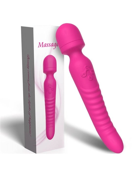 Armony Mission - Massaggiatore Vibratore Wand con Effetto Calore Fucsia