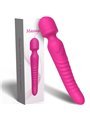 Armony Mission - Massaggiatore Vibratore Wand con Effetto Calore Fucsia