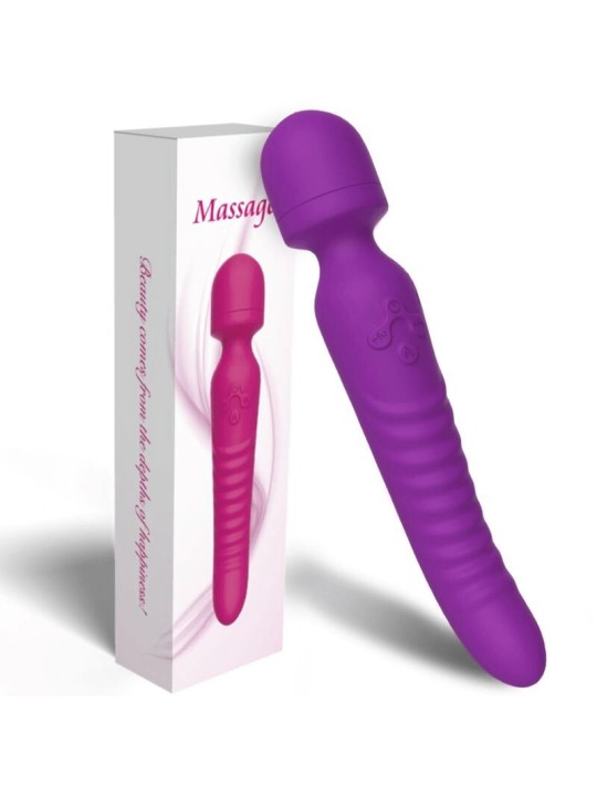 Armony Mission - Massaggiatore Vibratore Wand con Effetto Calore Viola