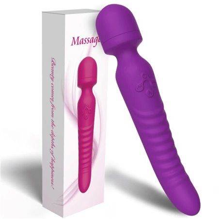 Armony Mission - Massaggiatore Vibratore Wand con Effetto Calore Viola