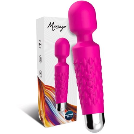 Armony Postino - Massaggiatore Vibratore Wand Testa Super Flessibile Fucsia