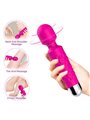 Armony Postino - Massaggiatore Vibratore Wand Testa Super Flessibile Fucsia