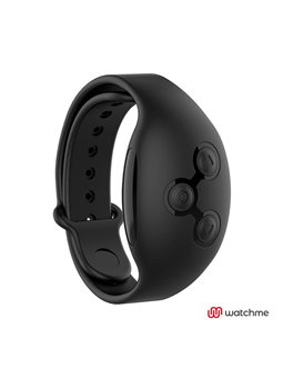 Black&Silver Agron - Anello Fallico Vibrante Rabbit e Orologio per Controllo Remoto