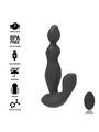 Black&Silver - Cora Anal Plug Silicone Remote Control