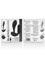 Black&Silver Dwayne - Plug Anale in Silicone con Vibrazione - Nero