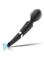 Black&Silver - Beck Rechargeable Silicone Massager and Suction Black