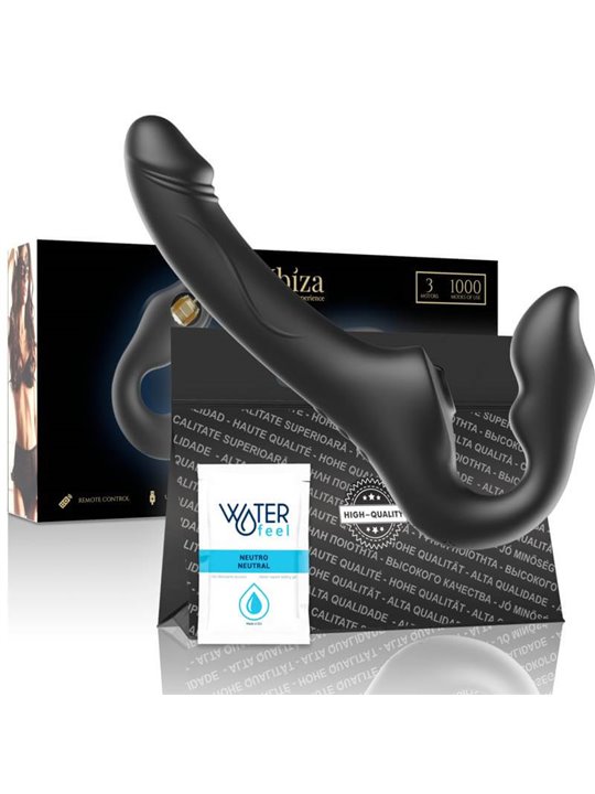 Ibiza Remote Control Strapless Vibrator 3 Motors 1000 Combinations.